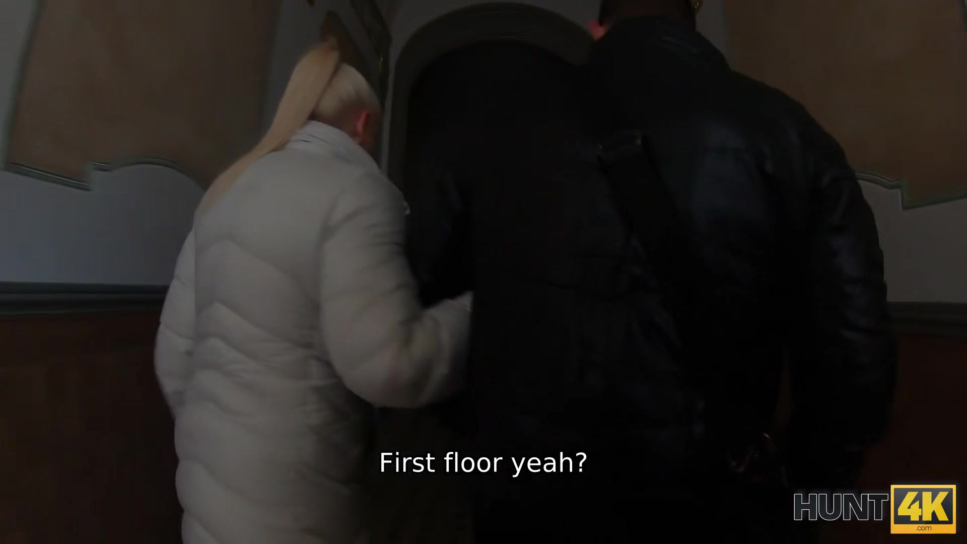 HUNT4K. Voluptuous hottie decides to fuck for cash but not a bouquet