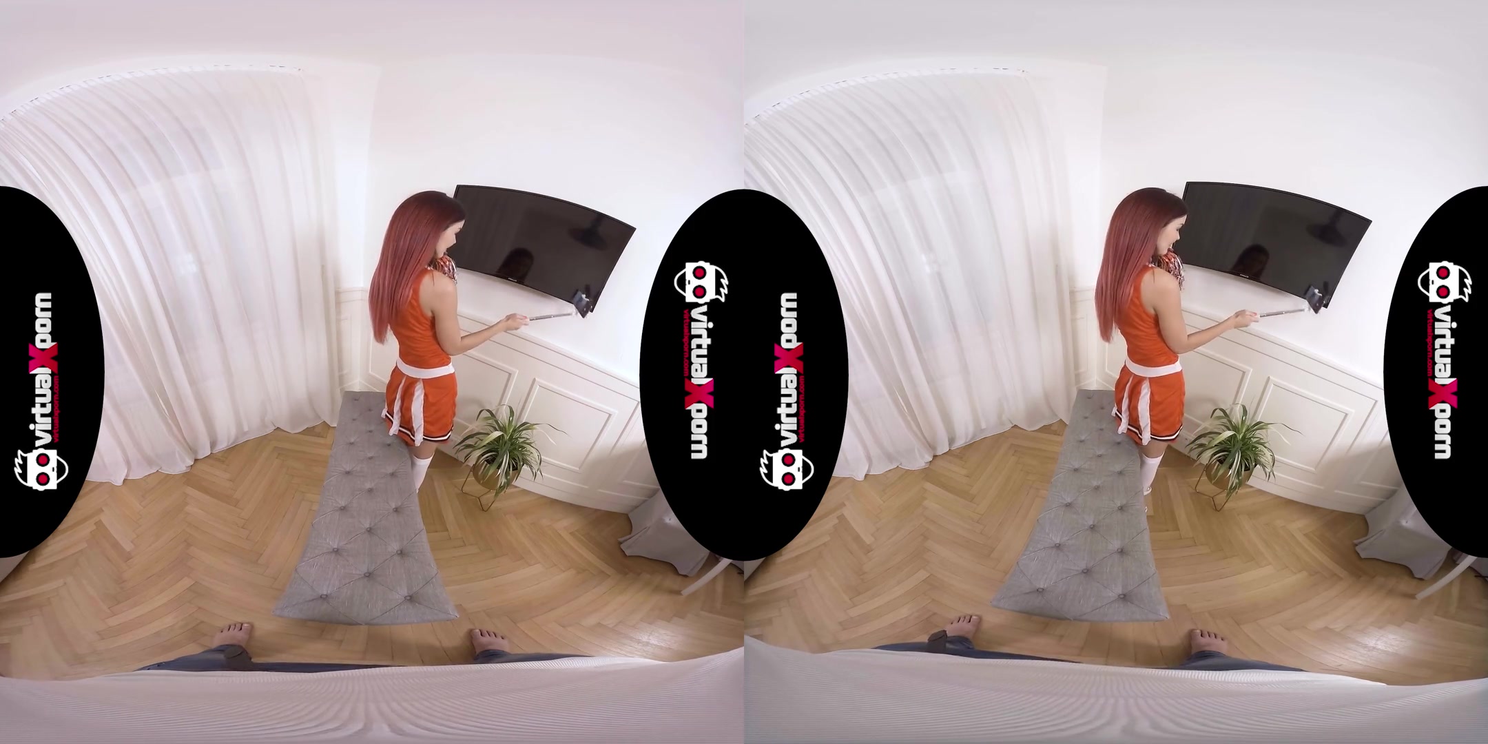Cheerleader Anal Fucked - Hardcore Pornstar Cindy Shine POV in a Cheerleader Outfit