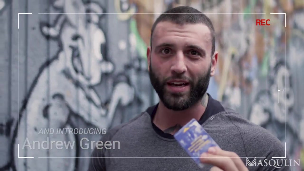 The Masqulin Project: Andrew Green - Gay Bareback Video - Masqulin