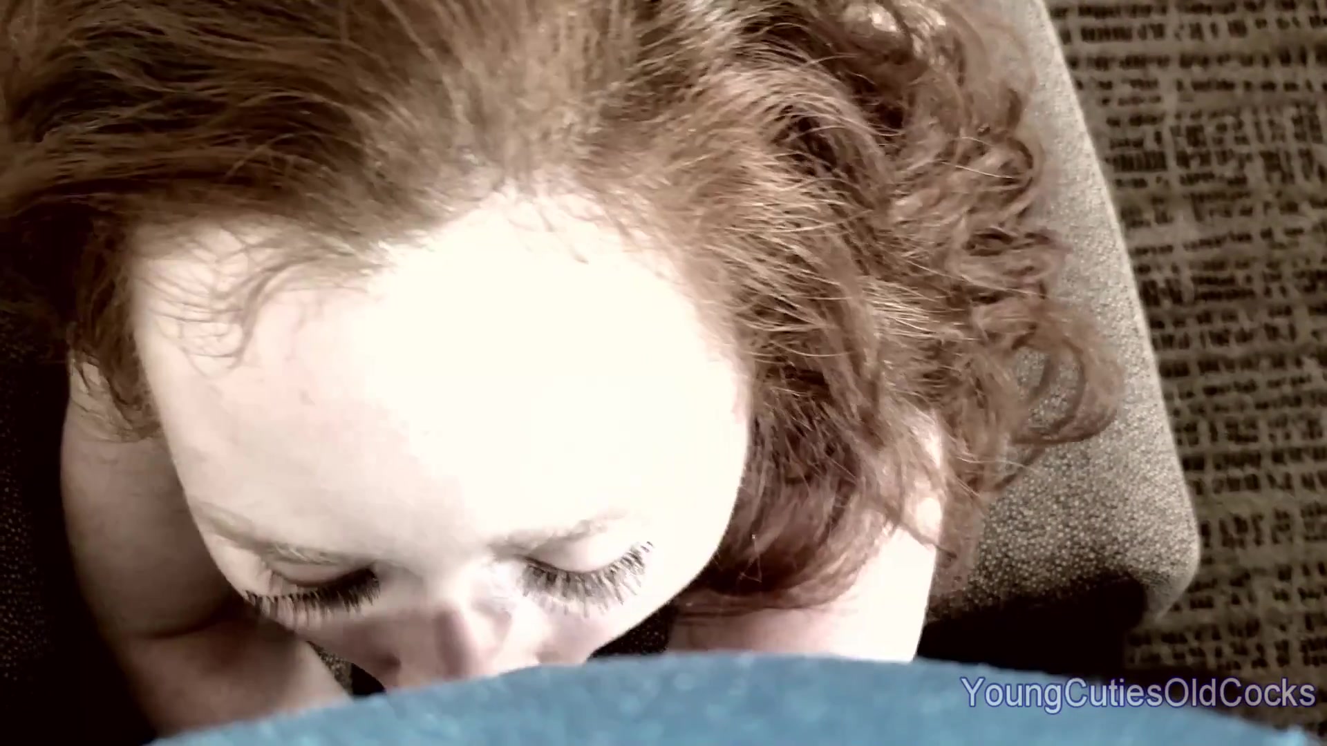 Sofia Hart - Fiery Redhead First Porn