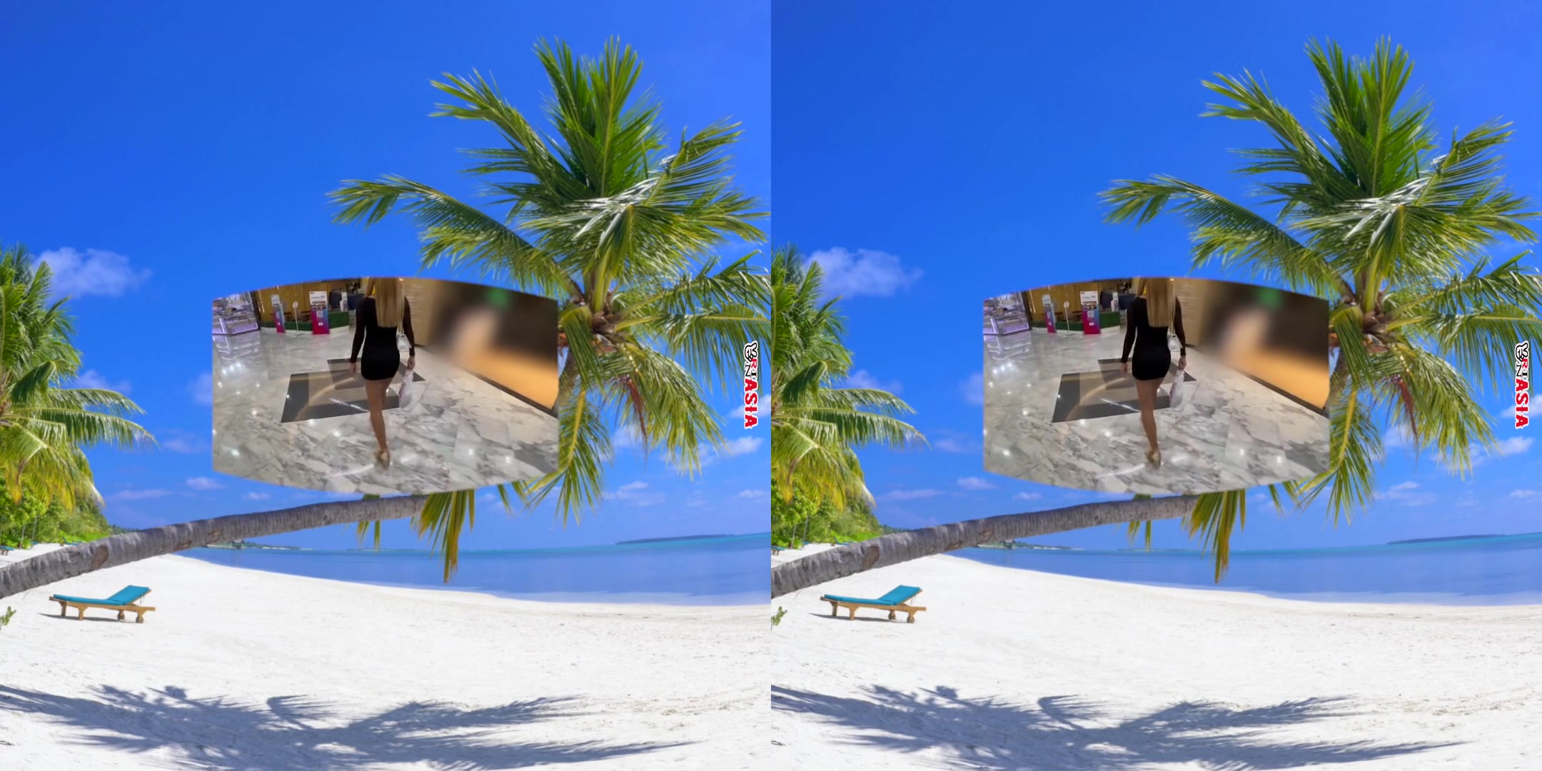 Thai Supermodel With Blond Hair Loves To Please Tourists With Her Full Body
