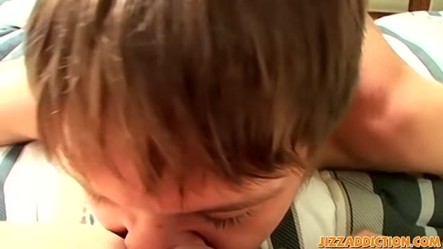Handcuffed Twink Sucks The Big Fat Cock Of Ryan Connors
