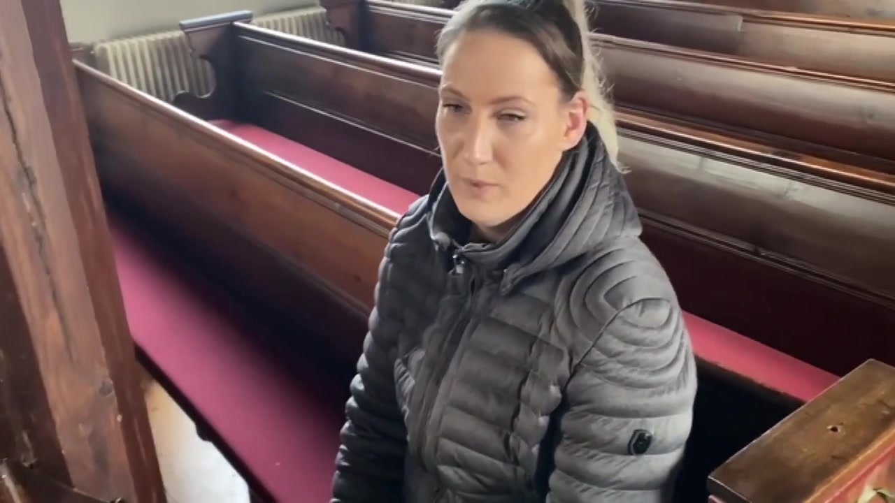 Horny Blonde In Acolyte Fucks Milf In The Church! Receive The Blessed Sperm!