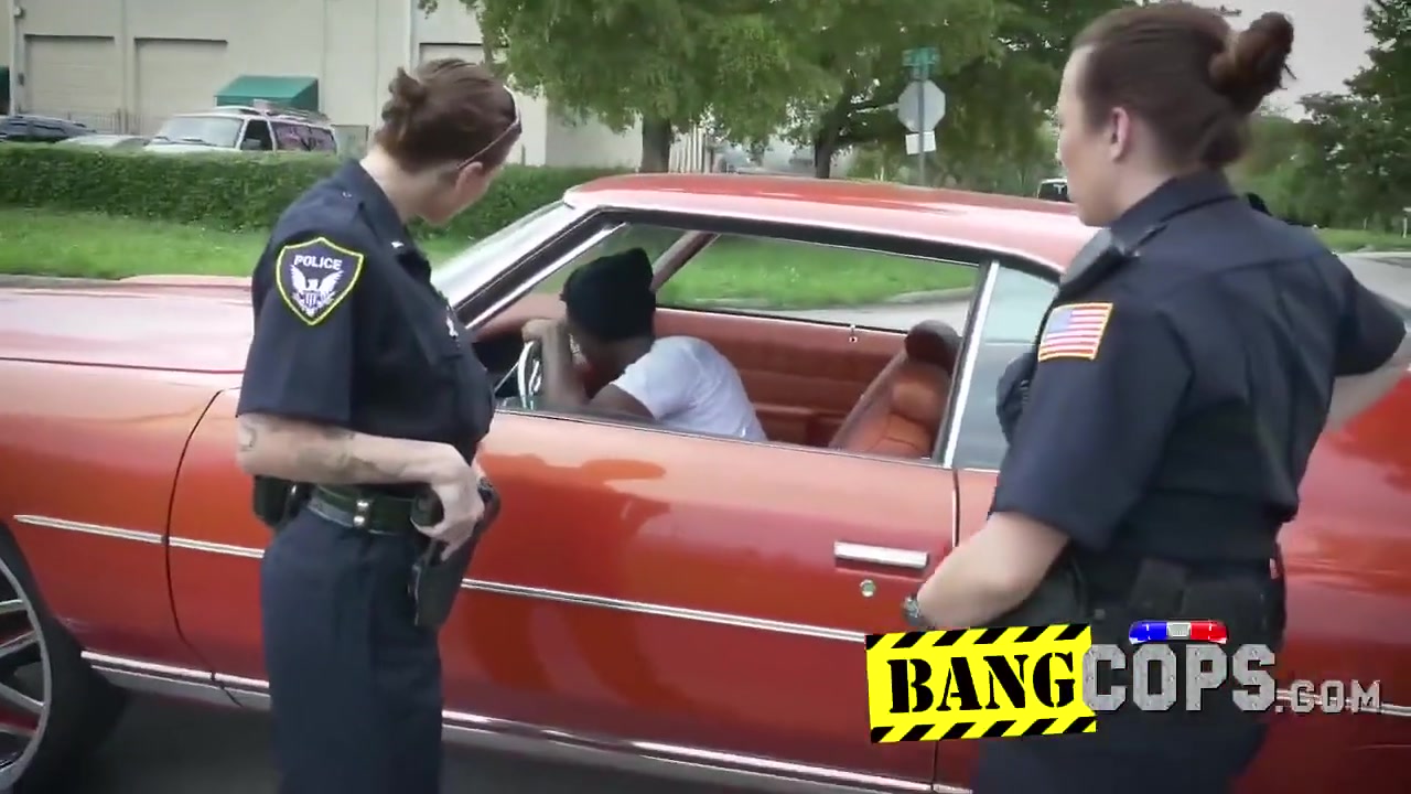 Hot Chase Ends Up In Some Alley Fucking With Horny Offi