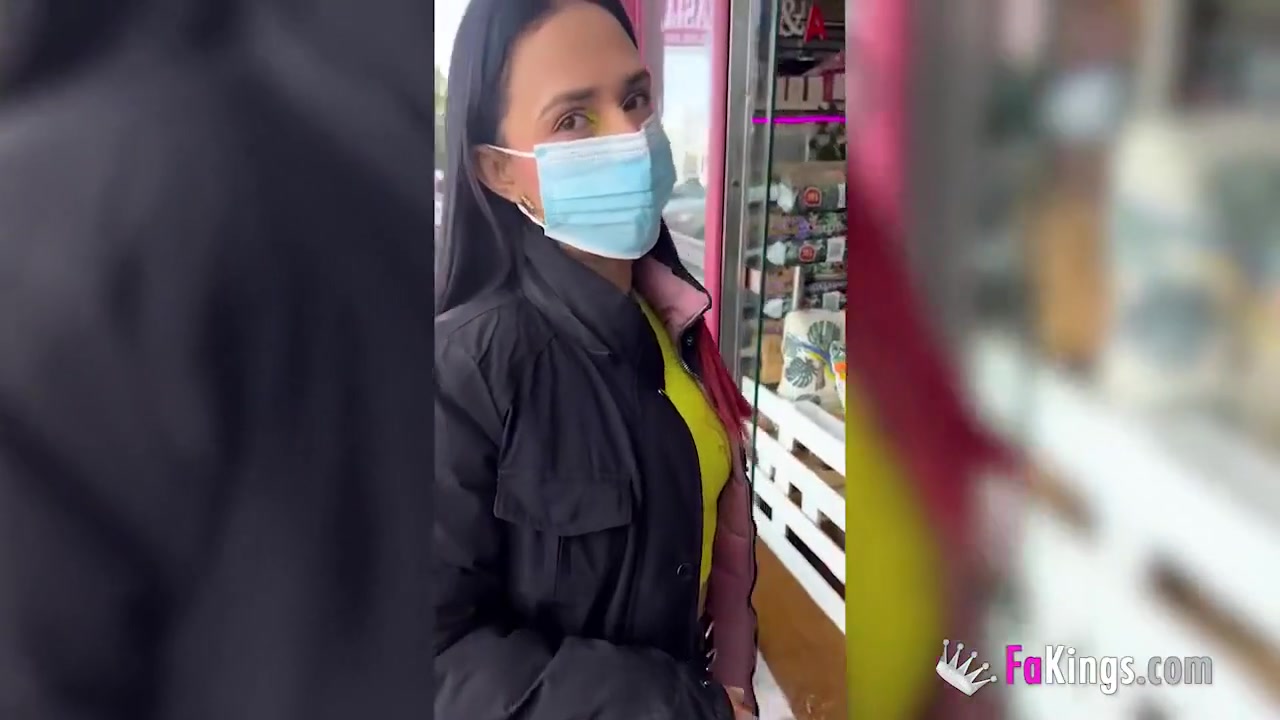 Gorgous Latin Beauty Has A Hardcore Fuck After Showing Us Her Hood