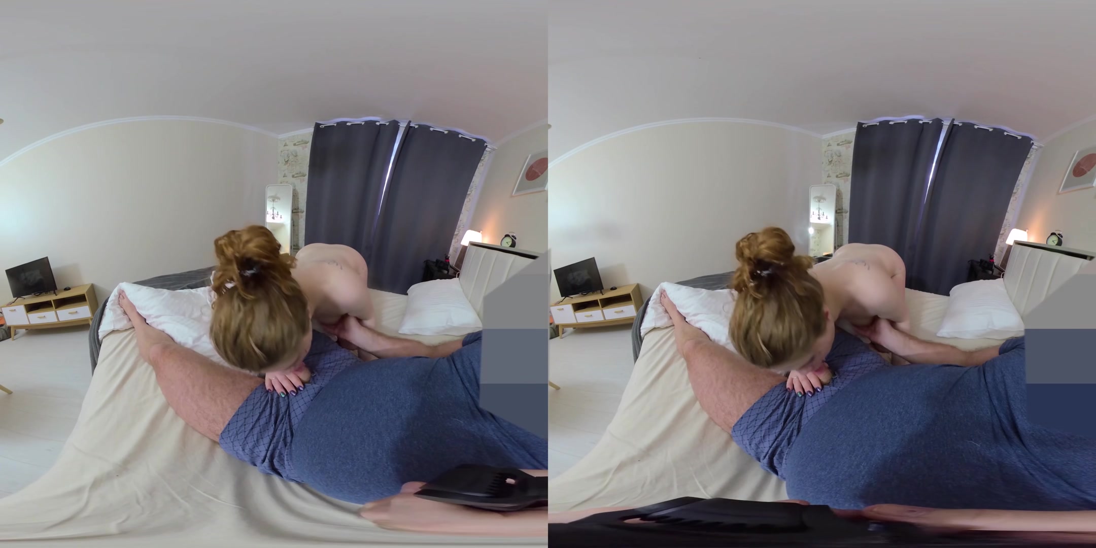 Pregnant Sandra Mea Is Visiting To Old Professor And Fucked - VRmodels