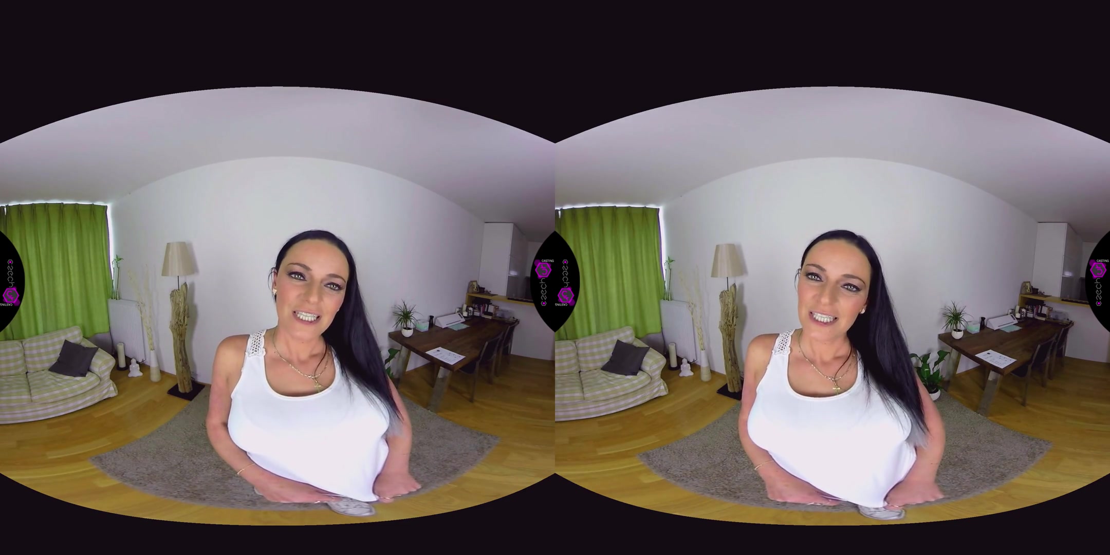 Emmy Salvitore in Anny Maax Casting - CzechVRCasting