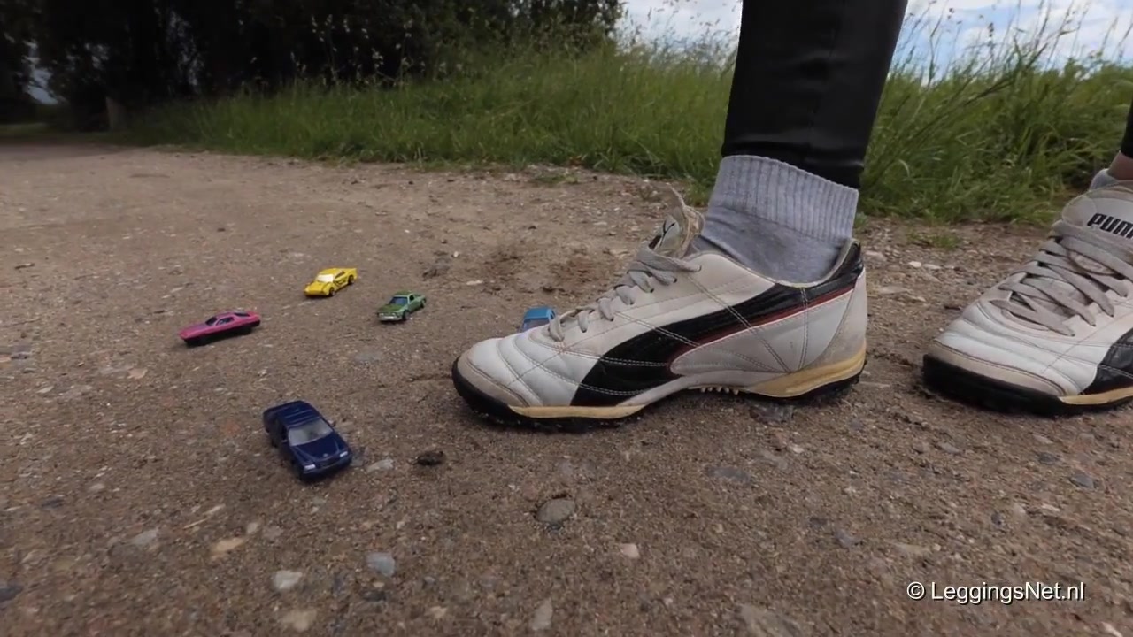 Crushing Beautiful Model Cars