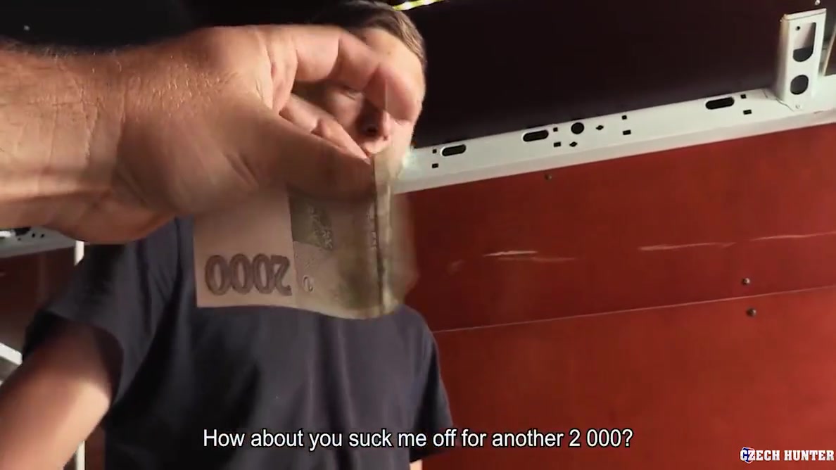 Horny Man Visits A Small Town And Searches For Someone Who Would Take His Money To Fuck His Ass