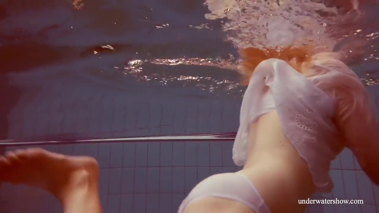 Hot Sexy Horny teen 18+ Babe Melisa Darkova Swimming Nude Alone