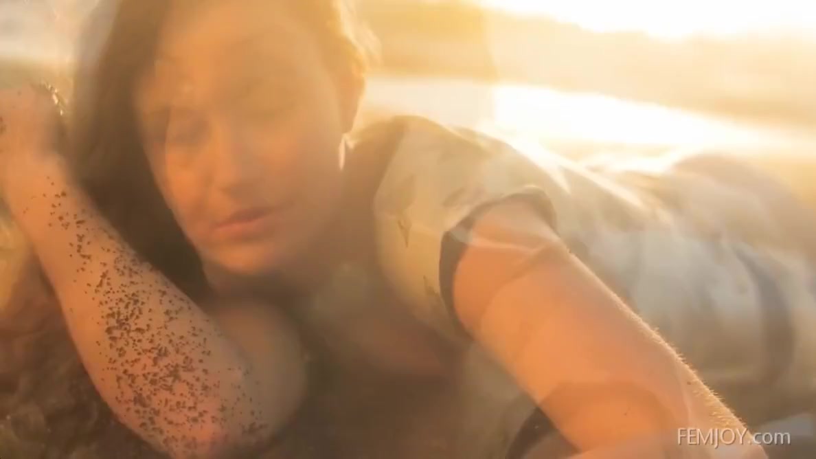 Susann The Mermaid Gets Naked On The Beach