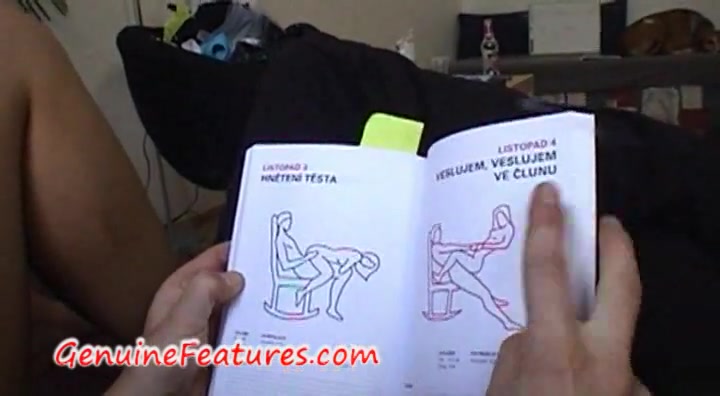 teen 18+ couple find inspiration in the Kamasutra