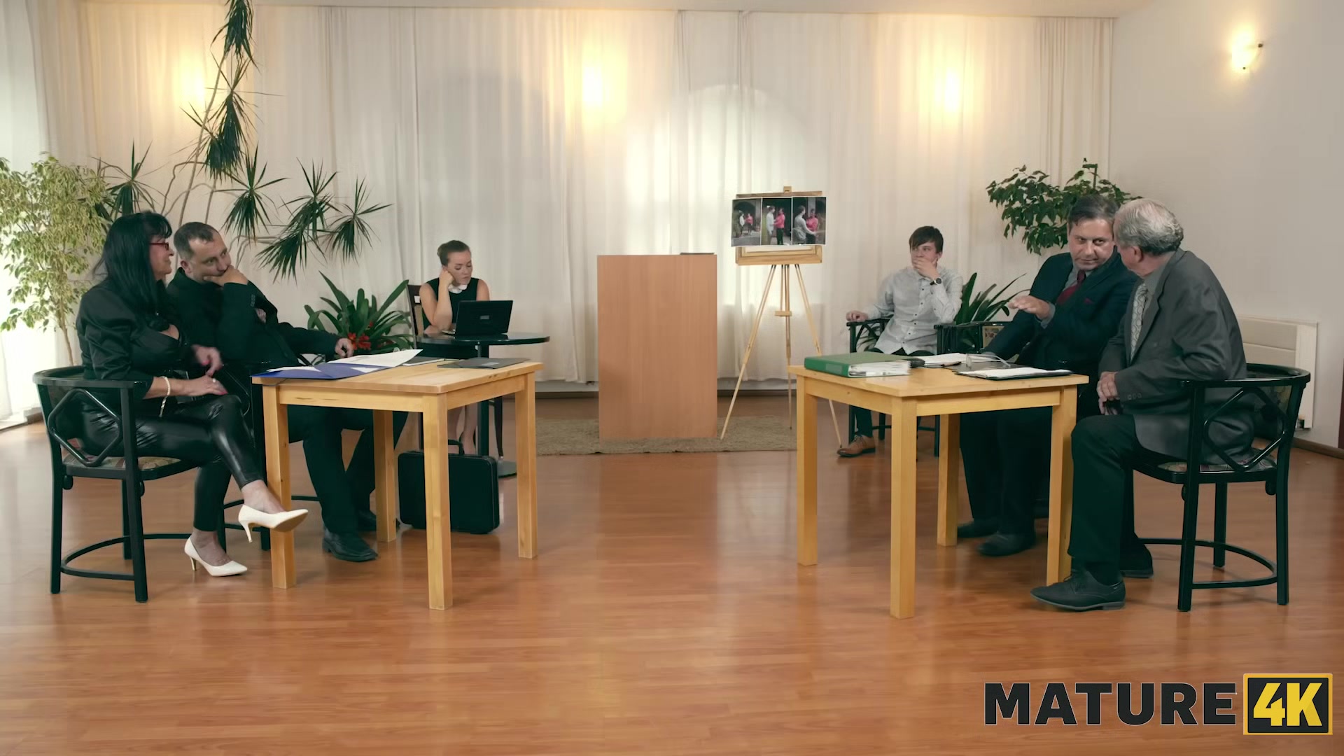 MATURE4K. Courtroom Chaos. Part 1