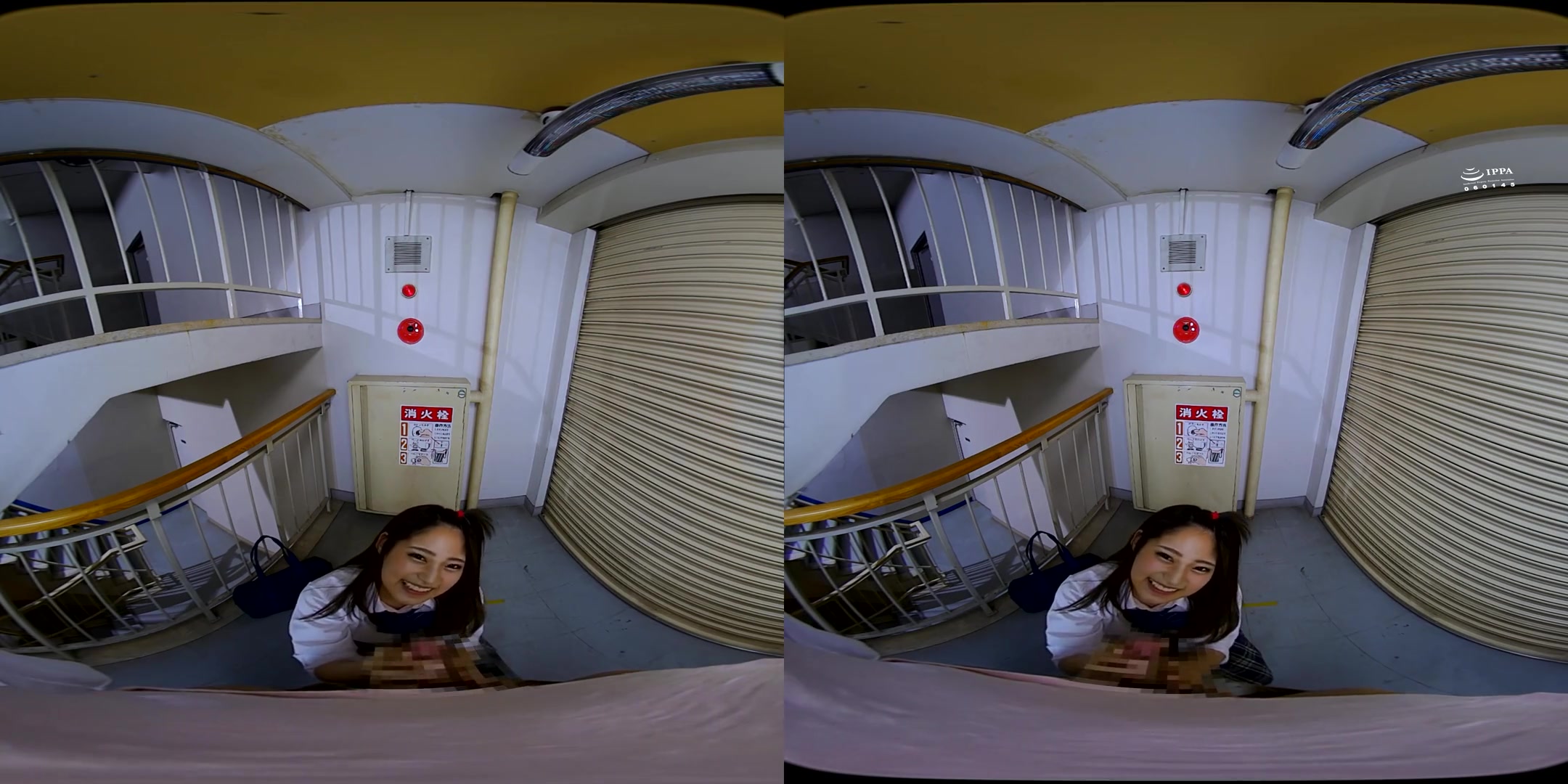In the Toilet or the Stairs? - Fucking a Japanese POV