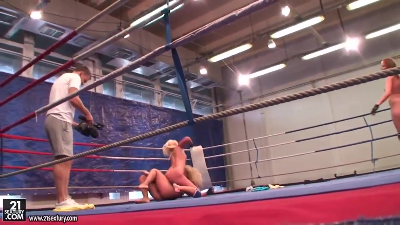 Andy Brown, Carla Cox and Nikky Thorne fighting with no rules