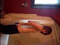 Hot emo strip and mast