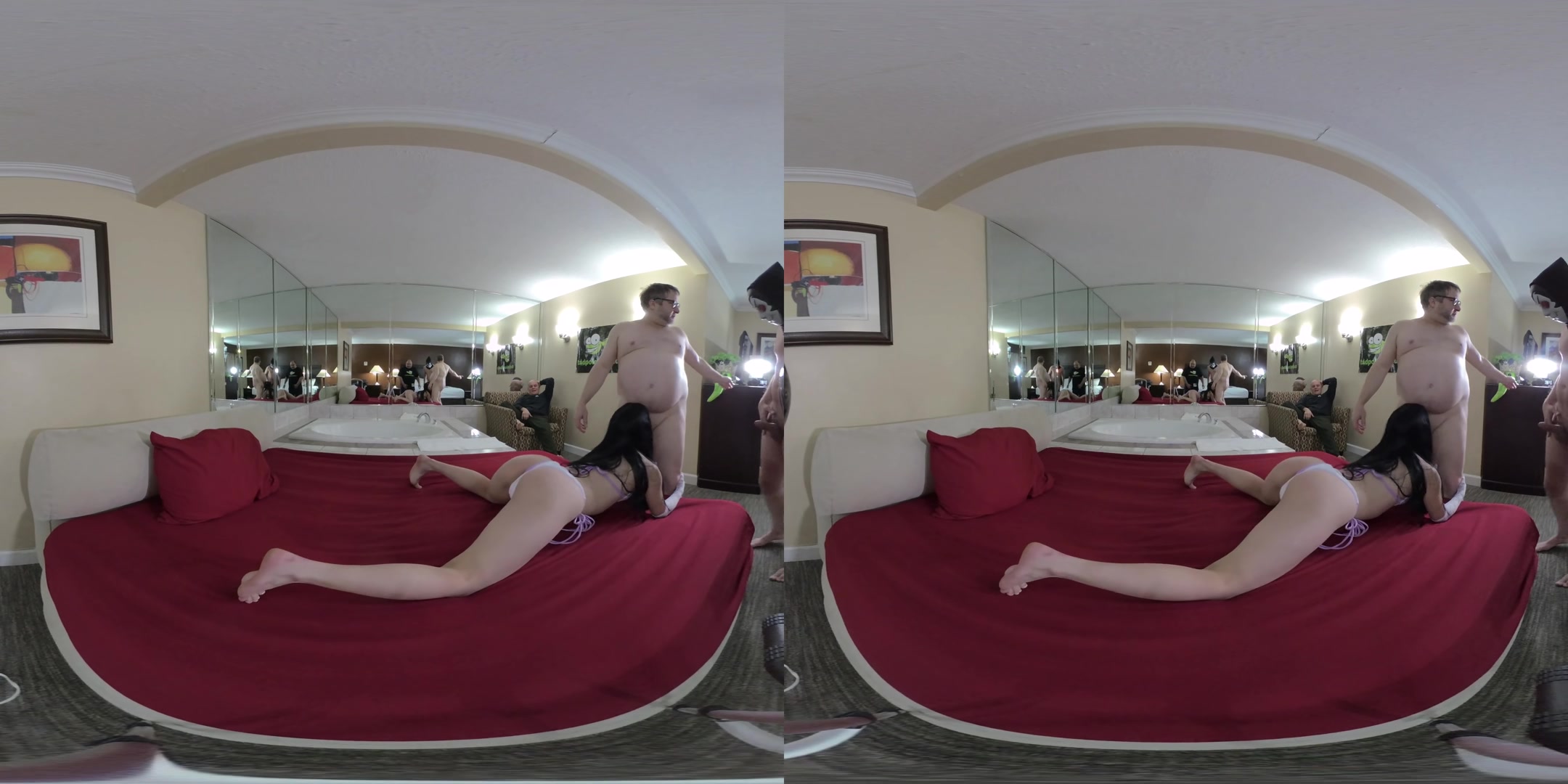 Kaitlyn Katsaros Fucks Three Guys 1 of 4 - TadPoleXXXStudio