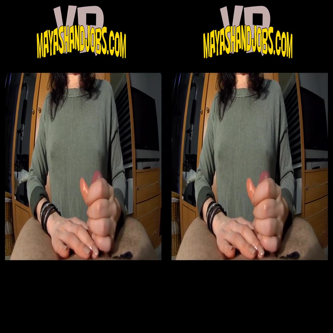 Maya in 3 Cumshots In A Row - MayasHandjobsVR