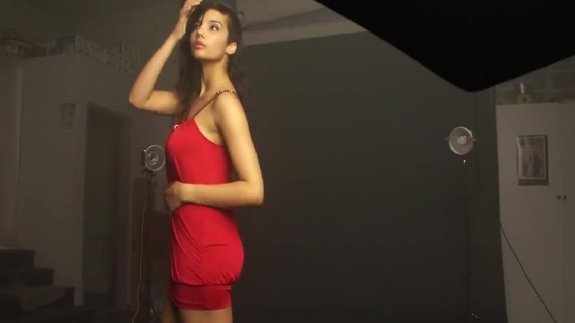 Indian Girl Shanaya In Sexy Red Lingerie