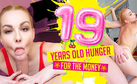 Rebecca Black in 19 Years Old Hunger For The Money - VRConk