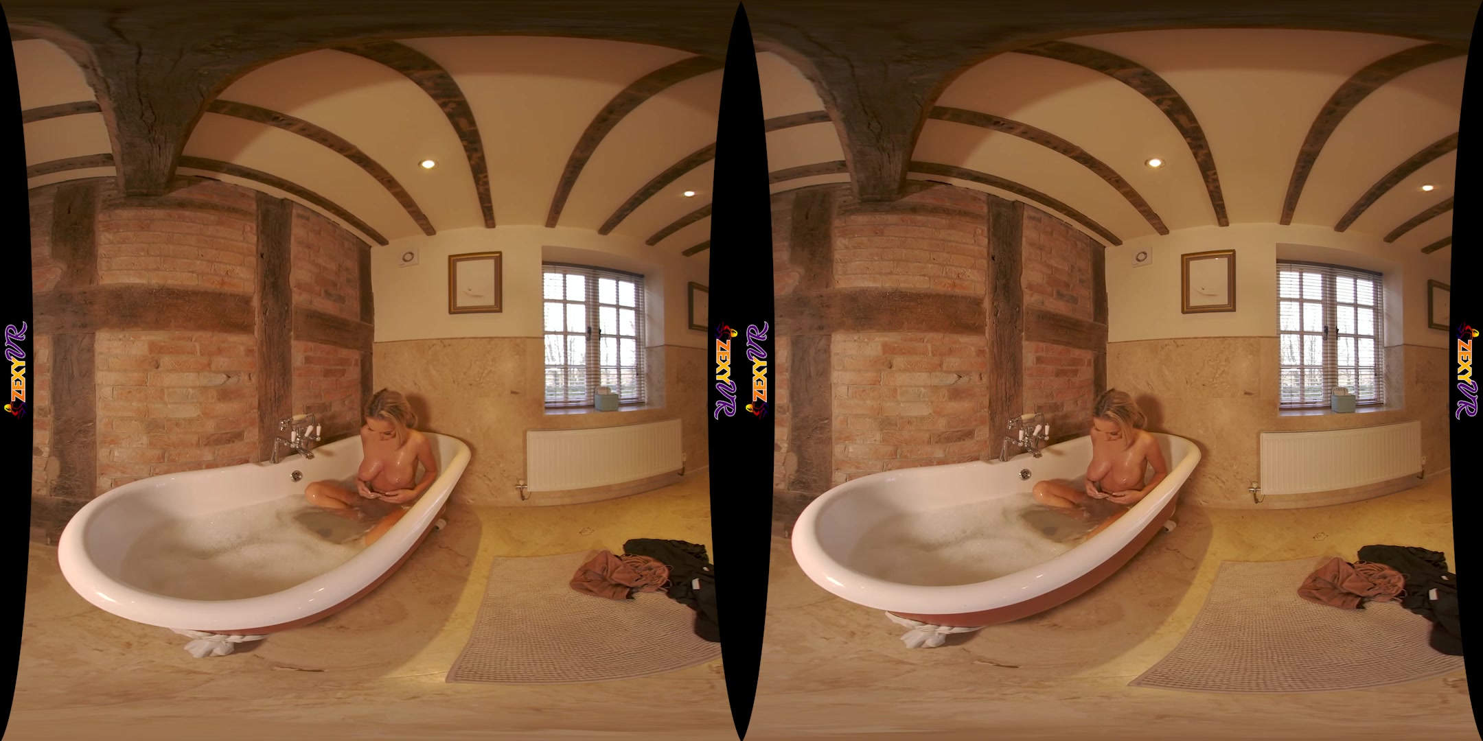 Bath Time Fun featuring Bethany Morgan - ZexyVR