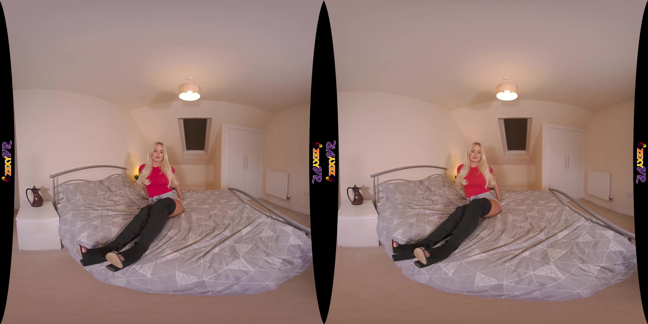 Bedroom Antics featuring Louise - ZexyVR
