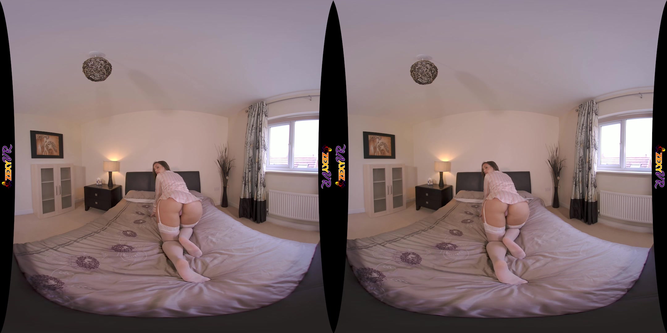 Bed Invitation featuring Frankie L - ZexyVR