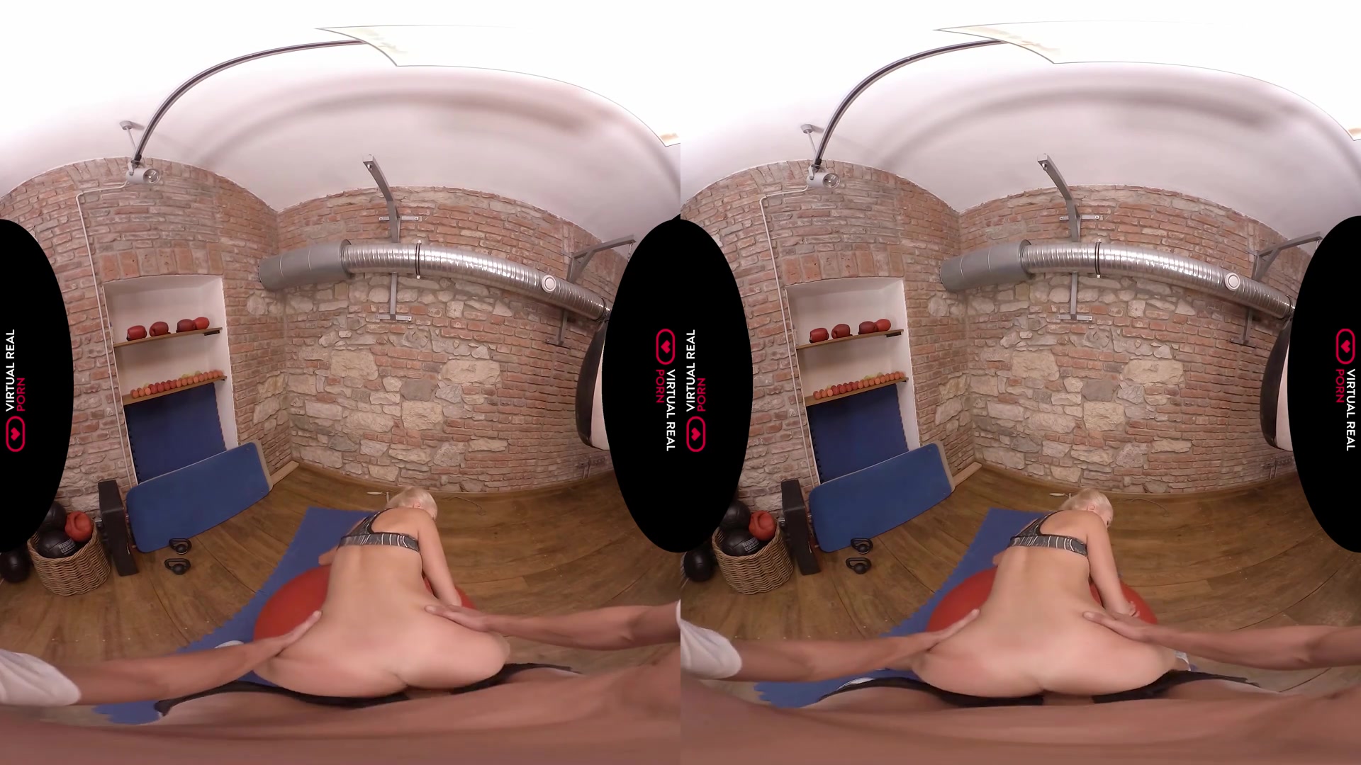 Alone in the gym - VirtualRealPorn