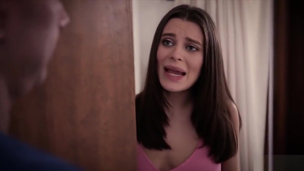 Stepbro fucks her petite cute and petite teenie stepsis