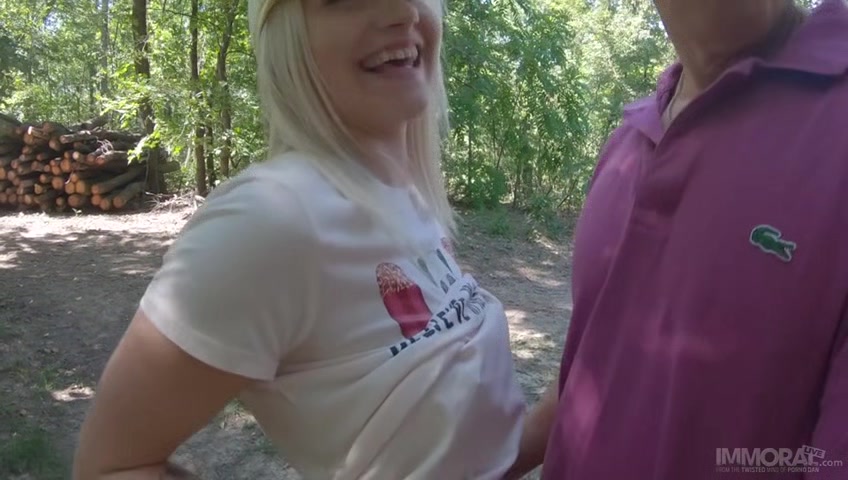 Marilyn Sugar Gets Lost In The Woods!