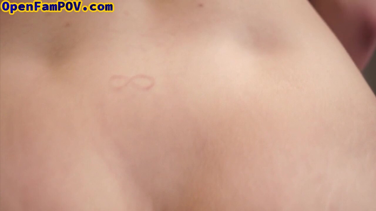 POV amateur 21yo stepdaughter rides stepdaddys cock