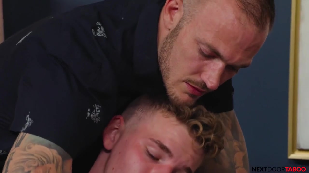 Tattooed Stepson Working For The Stepdaddies With Christian Wilde And Jack Waters