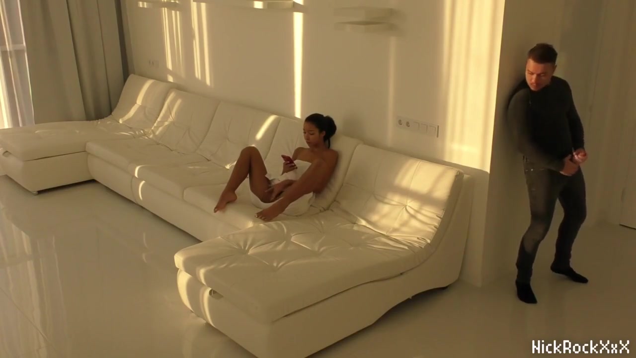 Black Asian teen 18+ Jumping On Red Cock I