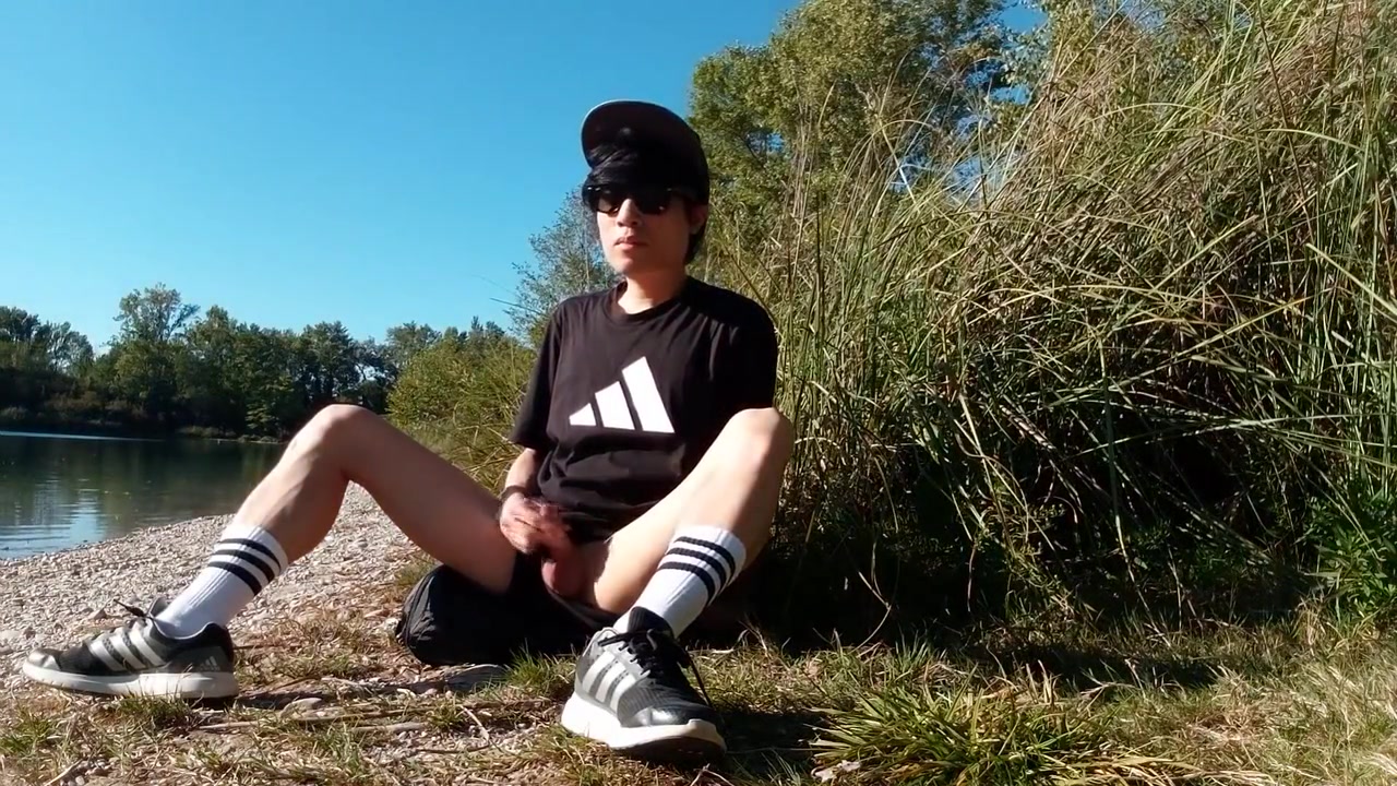 Caught Wanking I Stop My Masturbation Session Outdoor But I Still Crave To Cum Cause Im A Horny Boy