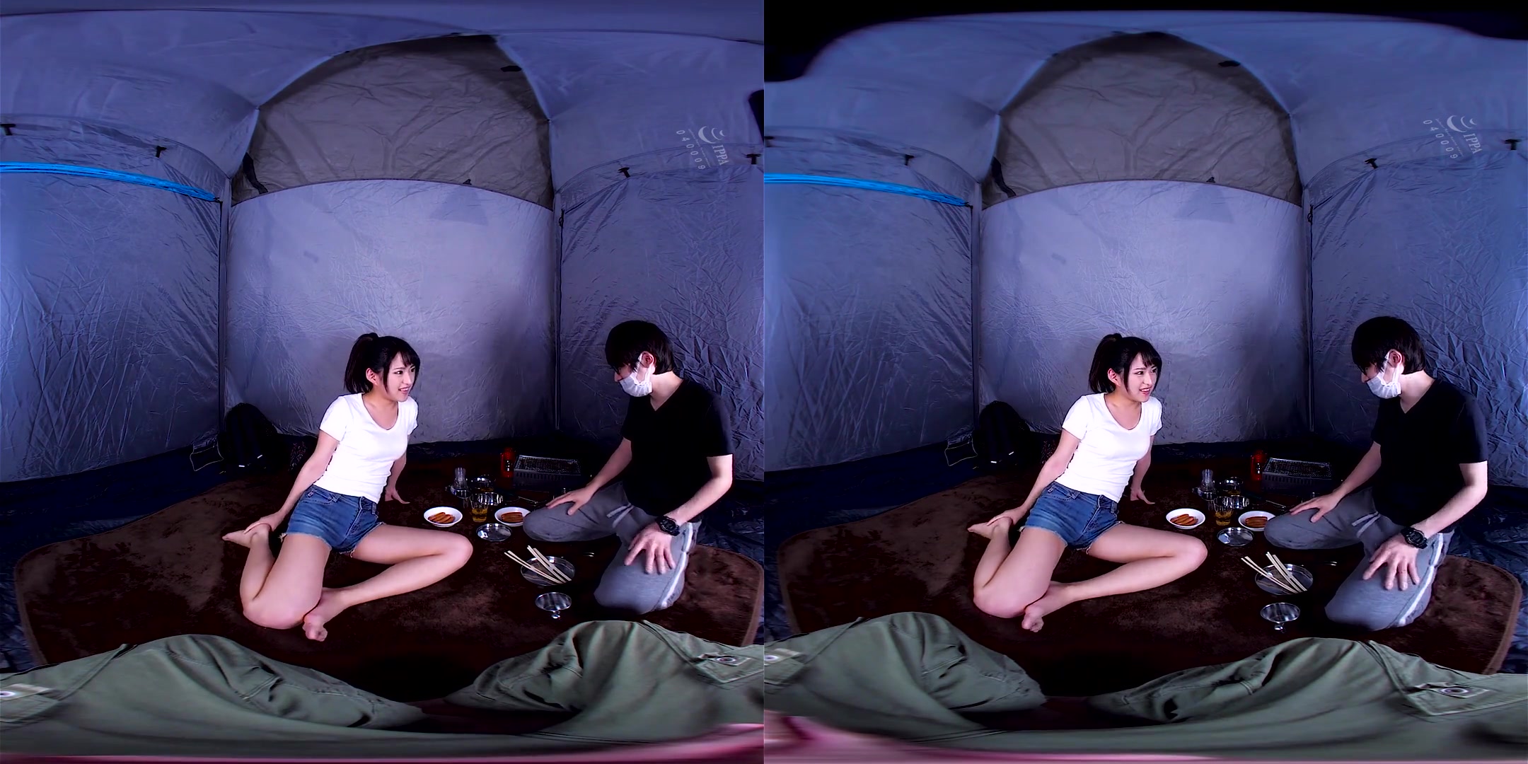 Stranded in a Storm with Scared Mitsuki-chan 1 - Petite Asian Riding Creampie