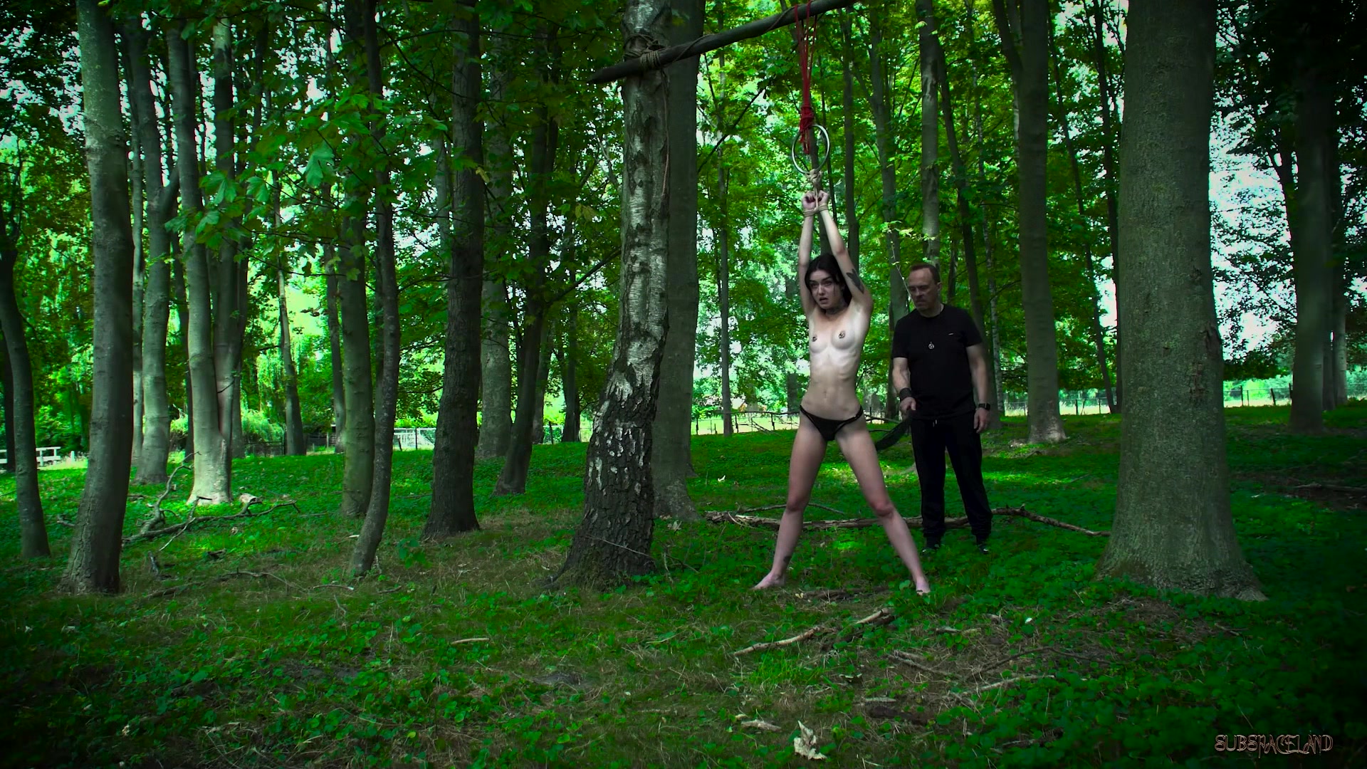 Hot submissive babe gets hard fuck and spanking in bdsm