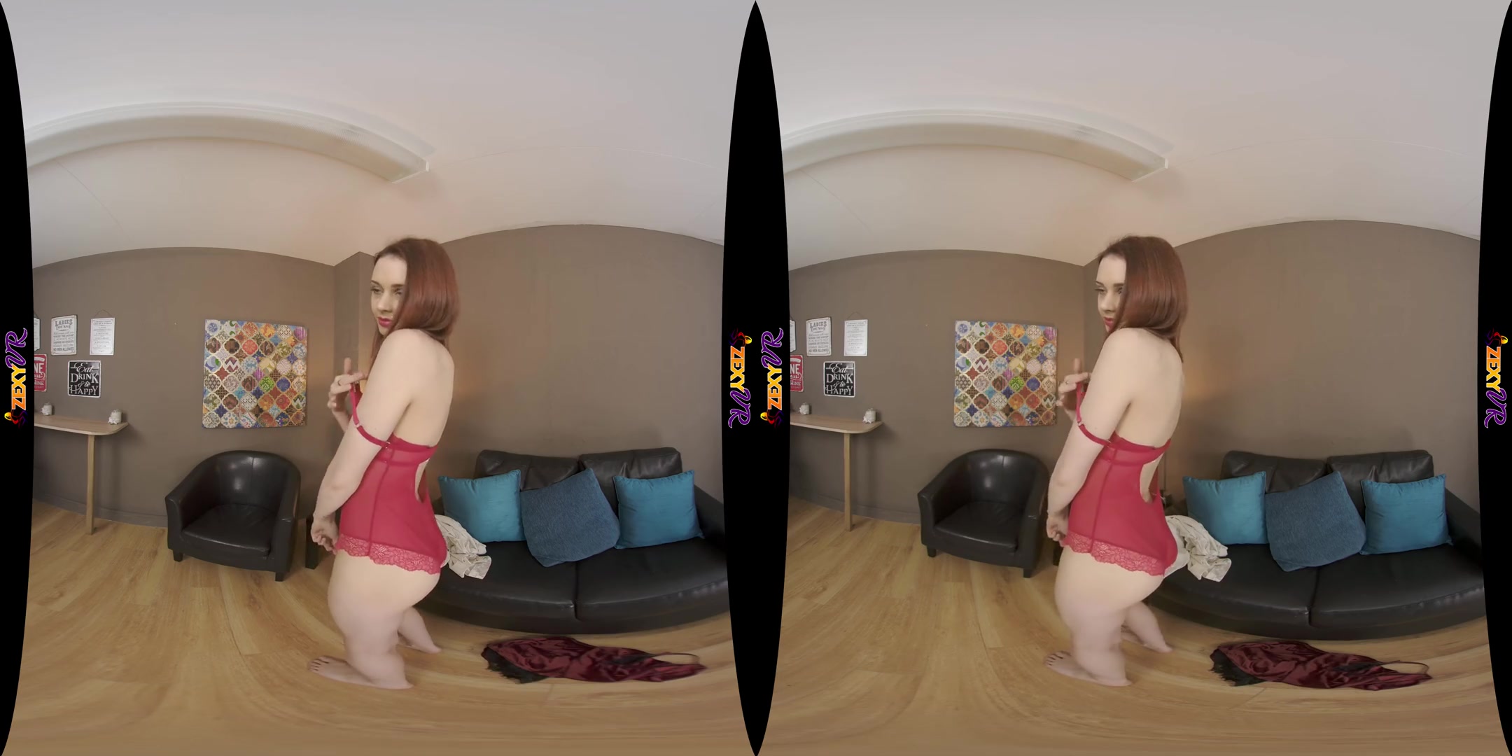 Sweet Dreams - Sexy Amateur Redhead Solo Striptease