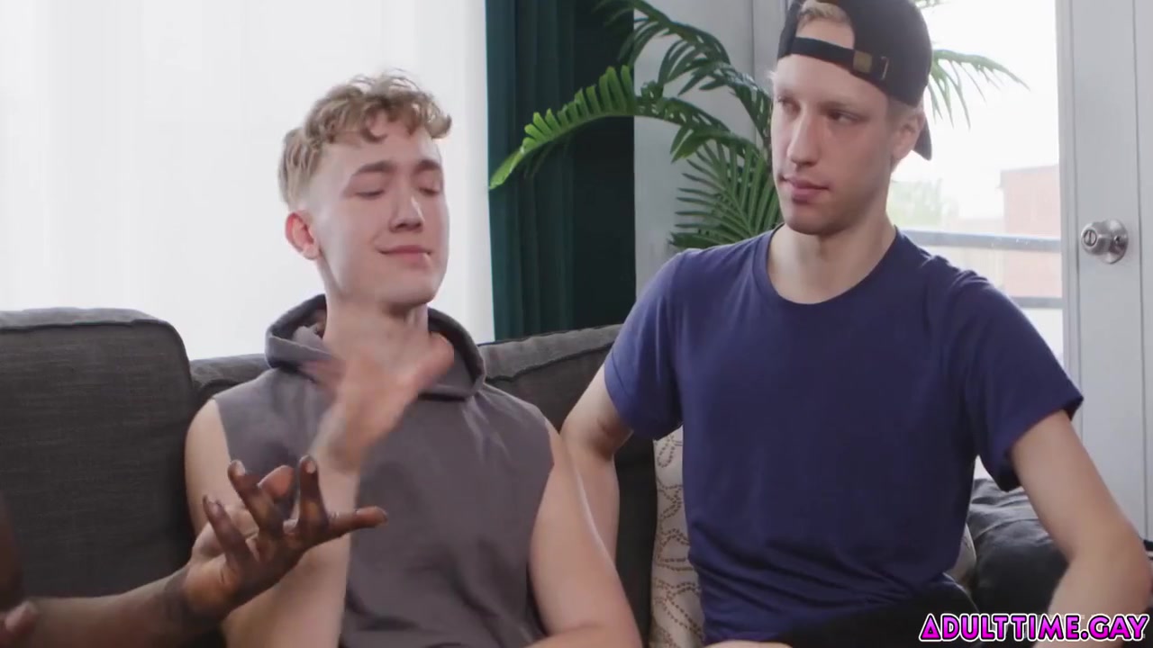 Three Friends Are Jerking Off Together And Not Only Jerk Off Together But Start Fucking Each Other Too! 6 Min - Troy River, Harrison Feels And Gay Porn