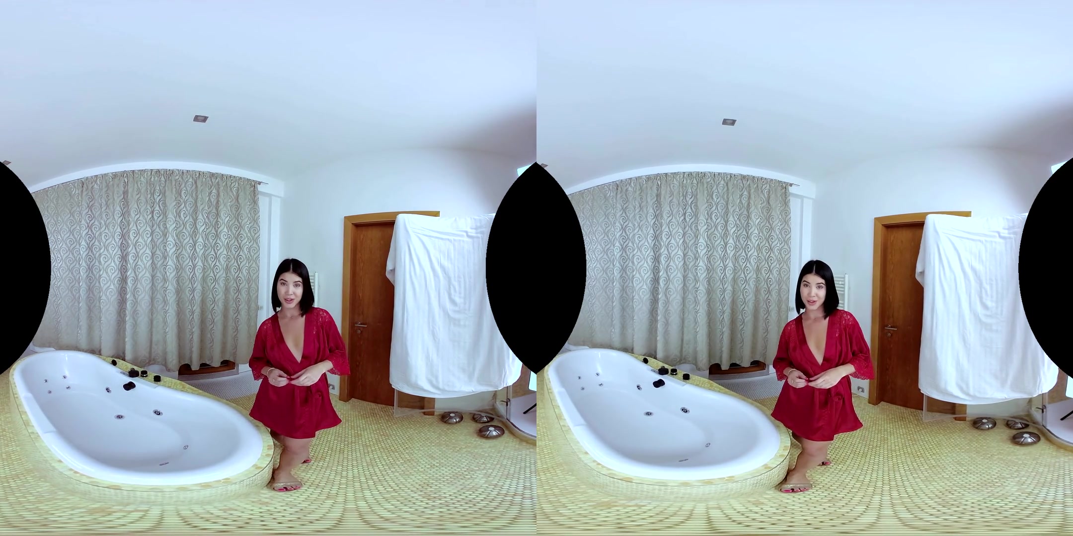 Claudia Mac & Lady Dee in Mac and Dee's Bathroom Adventure - CzechVRFetish