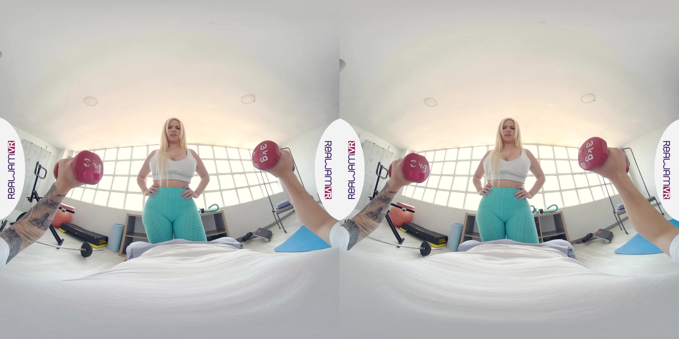 Workout with Blondie - RealJamVR
