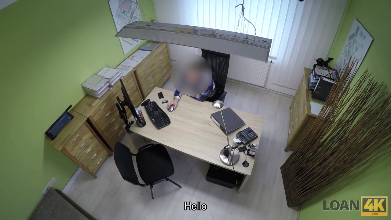 LOAN4K. Agent screws busty redhead because she really needs money