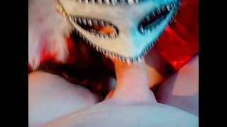 CLOSE-UP BLOWJOB - CUM IN MOUTH - SHE'S GOT SKILLS! - HOME BLOW JOB