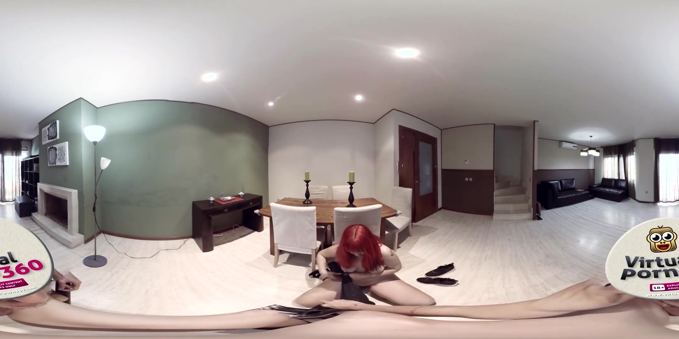 Mey Max in Hot Redhead May Gets Her Mouth Fucked - VirtualPorn360