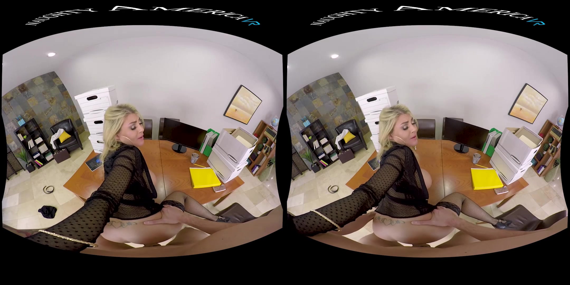 BIG TITS OFFICE featuring Kayla Kayden - NaughtyAmericaVR