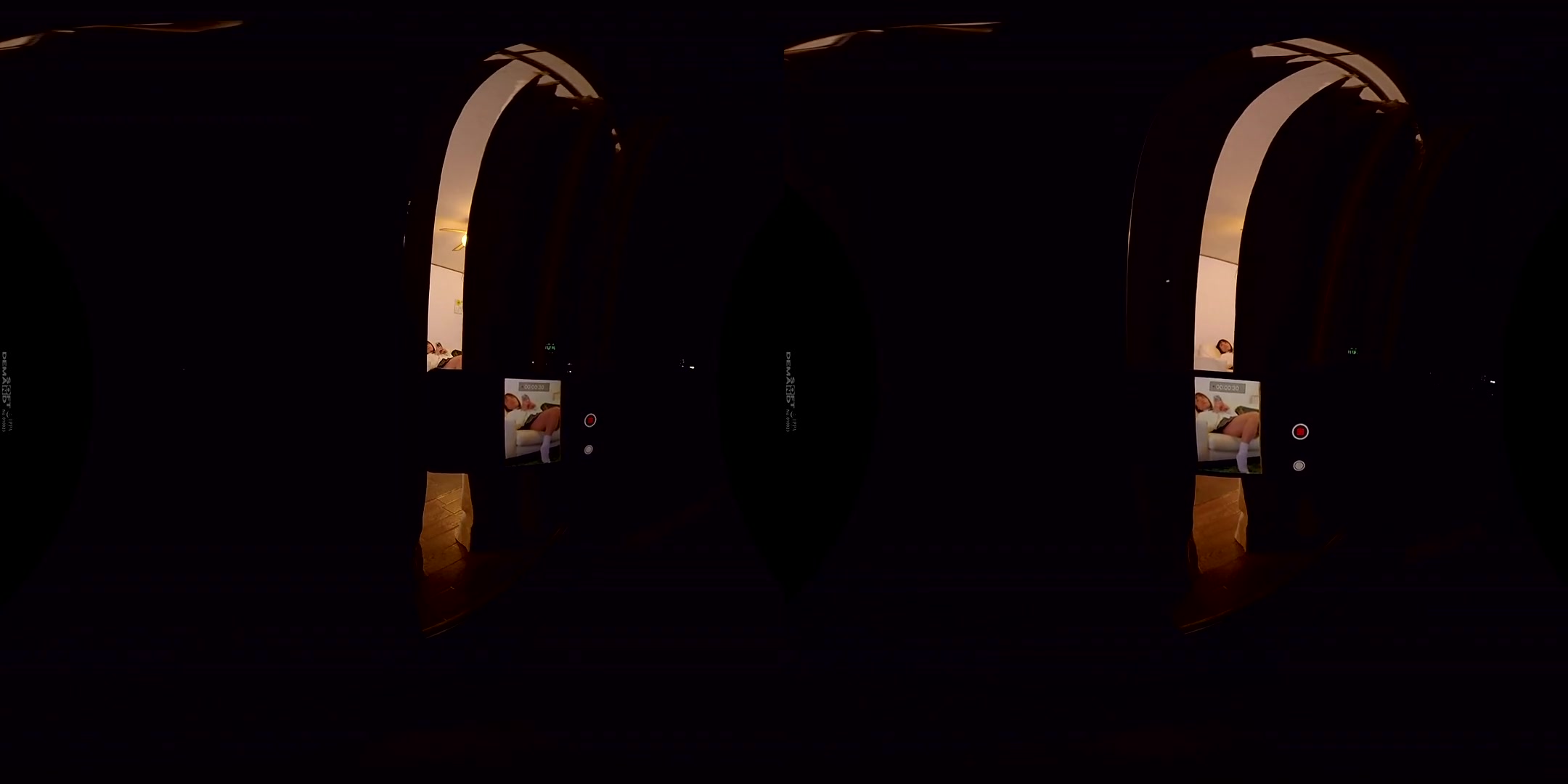 Zoomed-in Peeping VR 1 - Upskirt Downblouse