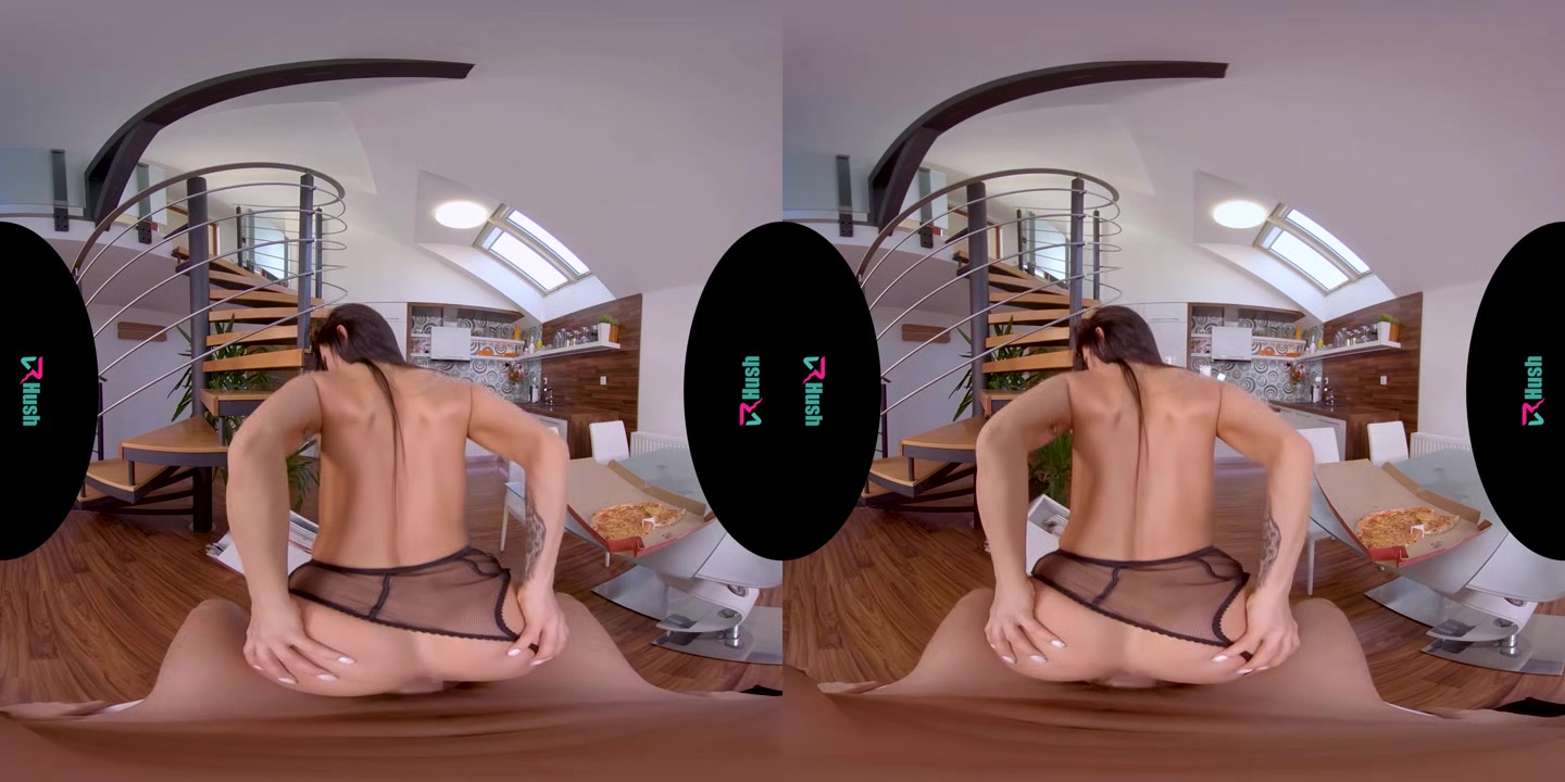 VRHUSH Petite Lexi Dona rides a cock in VR POV