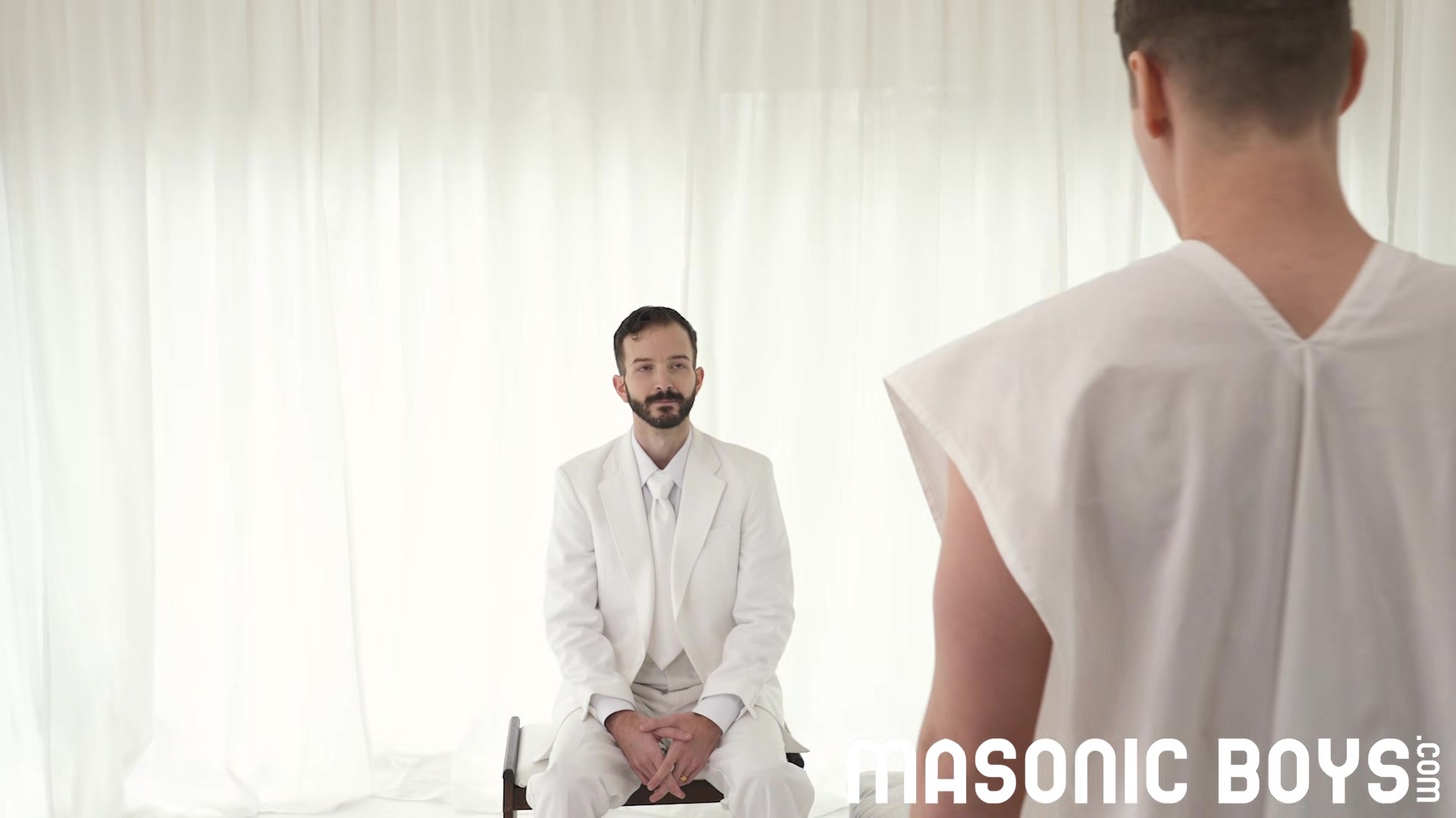 MasonicBoys Cute shy Sage Roux barebacked by Tucker Barrett