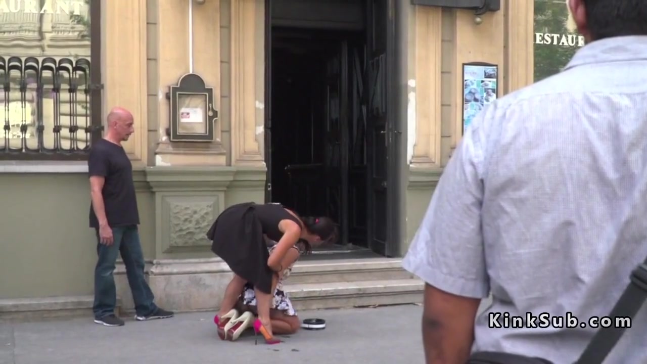 Hungarian Slave Naomi Time Naked In Public