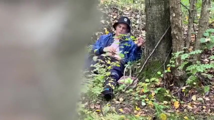 Guy Catches Guy Jerking Off In The Woods And Joins To Fuck Falcon Ai With Falcon Al And Oliver Strelly