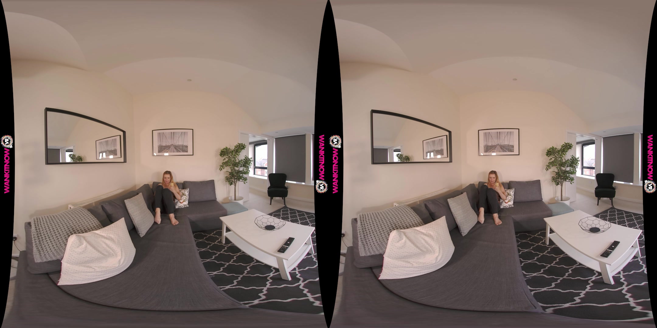Sneaky Wank featuring Lucy Alexandra - WankitNowVR